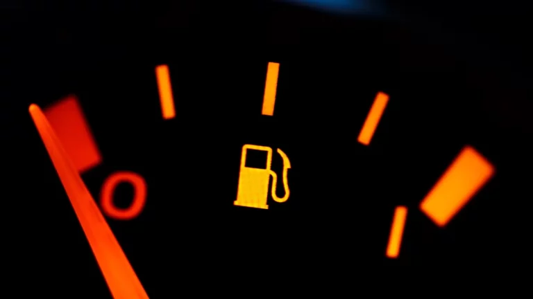 South African fuel station with pump notices and queues as diesel and petrol stock-outs hit forecourts before the April price change