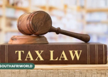 South African Revenue Service signage outside a tax office, illustrating new tax administration law changes.