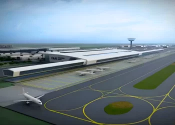 Artist's impression of the proposed Vaal International Airport, part of the planned Vaal Special Economic Zone in Gauteng's Sedibeng District