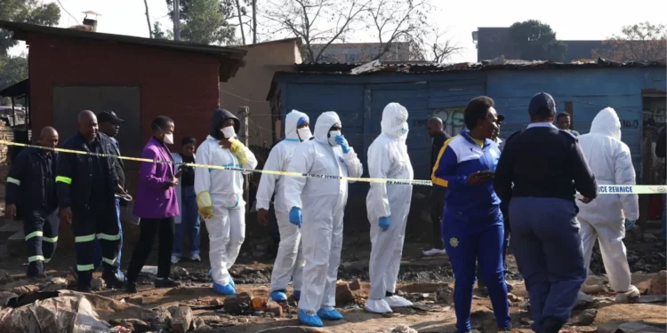 12 killed in Johannesburg shooting at Jumpers settlement | Southafriworld