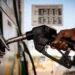 A fuel pump at a South African filling station, showing the petrol price October 2026 increase