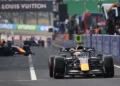 A Formula 1 car on track, illustrating the F1 South Africa bids for Kyalami and the Swartland