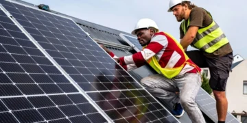Solar panels on a South African home roof, relating to Eskom solar registration requirements